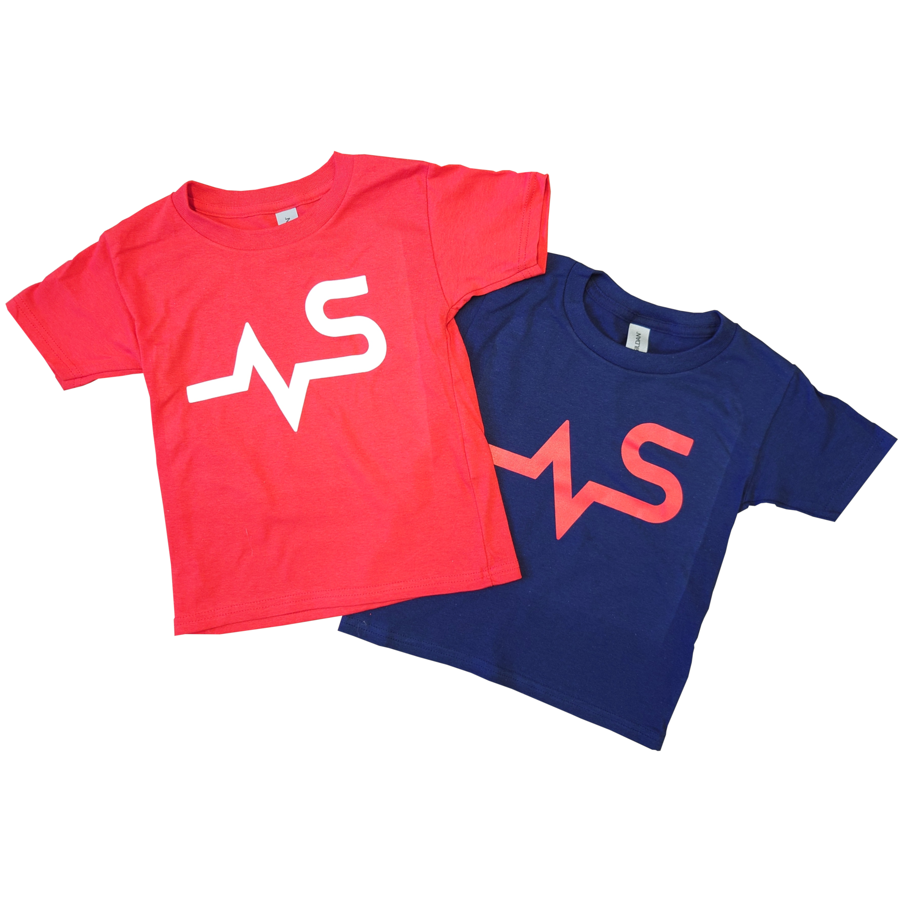 Blue and red t shirt best sale