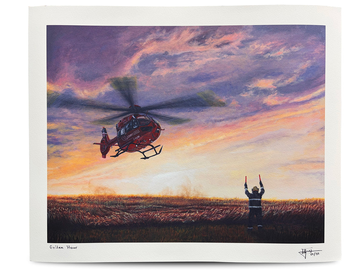 STARS Golden Hour Limited Edition Signed Artist Print